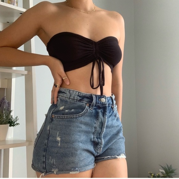Zara Pants - Zara high waisted jean shorts